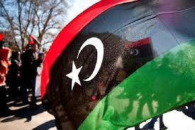 Le drapeau libyen 